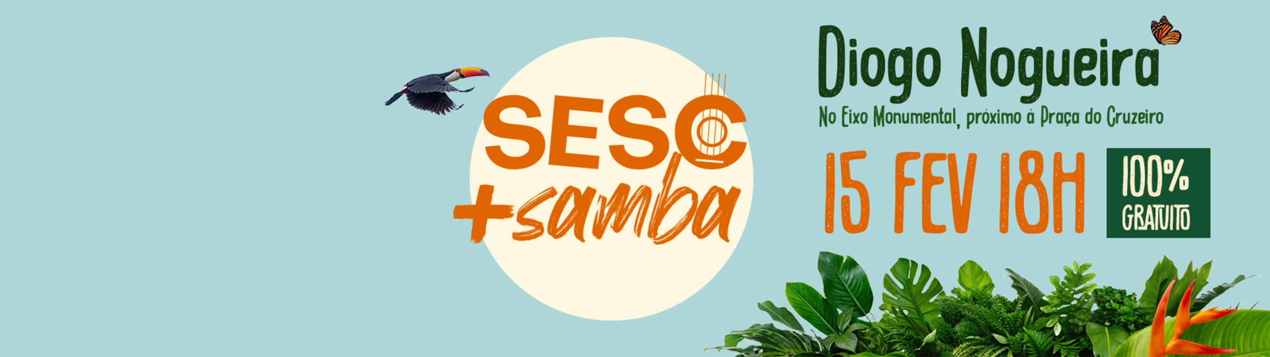 Banner Sesc+Samba