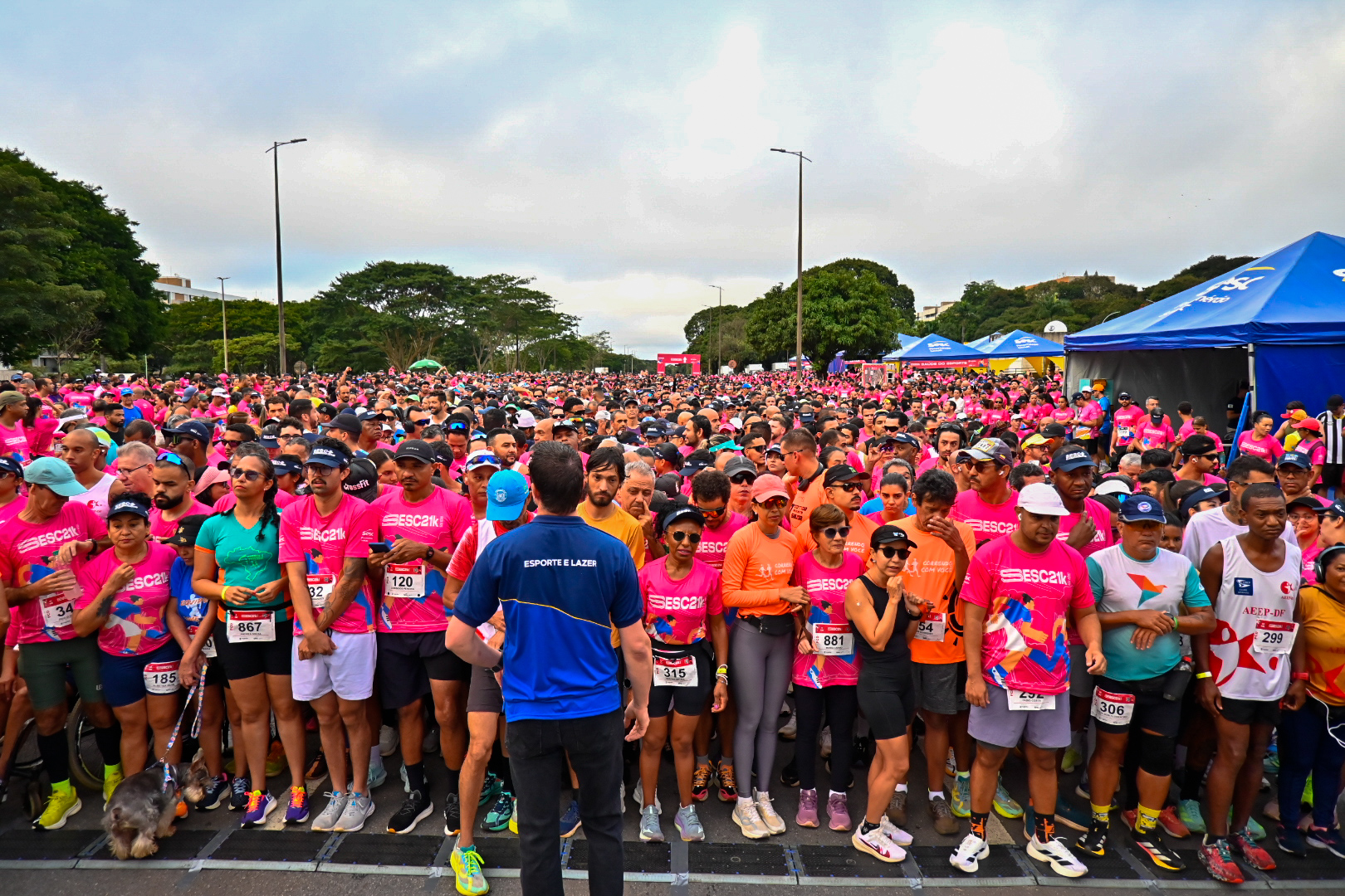Mais de 4,4 mil atletas participaram da etapa Plano Piloto do Sesc+Corridas